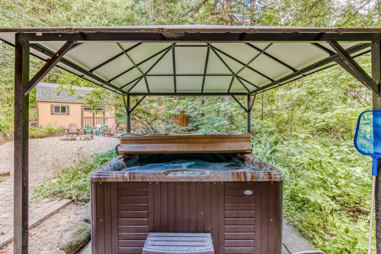 Creekside Cabin Rhododendron Exteriér fotografie