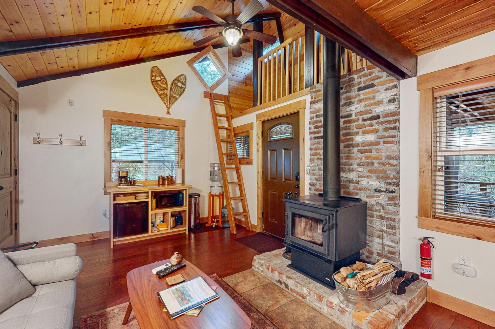 Creekside Cabin Rhododendron Exteriér fotografie