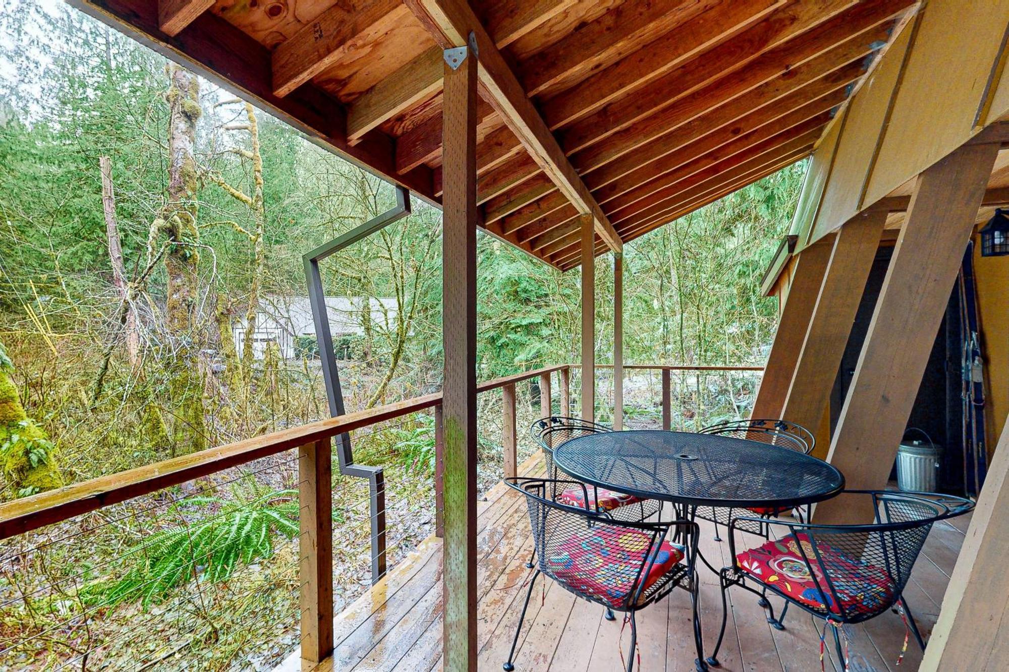 Creekside Cabin Rhododendron Exteriér fotografie