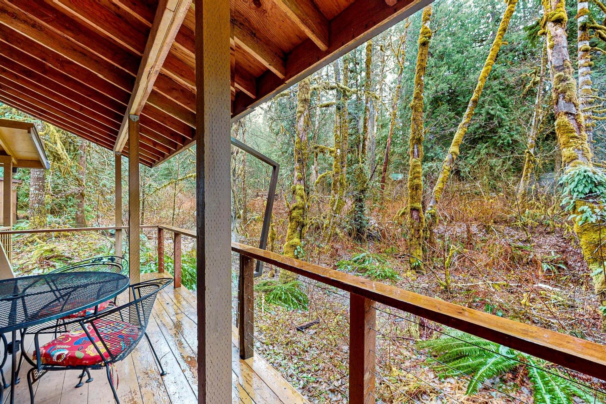 Creekside Cabin Rhododendron Exteriér fotografie